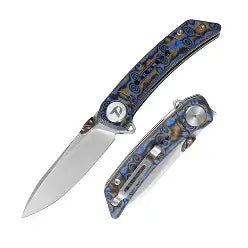 Dreamtech 3610MR Liner lock Knife Micarta Red