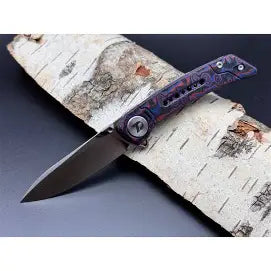 Dreamtech 3610MR Liner lock Knife Micarta Red