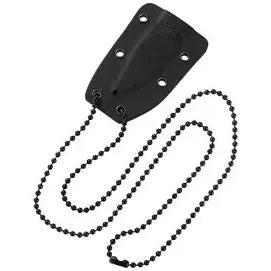 Dreamtech 4039B Black Stonewash Clip Point Neck Knife D4039B by Dreamtech Knives