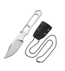 Dreamtech Premium Covert Neck Knife Full Tang D2 Mini Fixed Blade Kydex D4039G