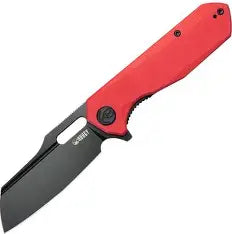 Like New - Kubey Atlas Linerlock Black Red KU328F