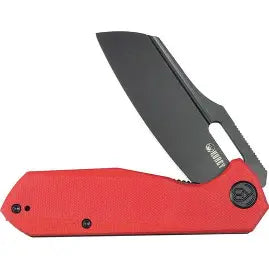 Like New - Kubey Atlas Linerlock Black Red KU328F