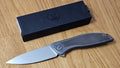 Shirogorov Knives: Neon NL - Titanium/Green Micarta